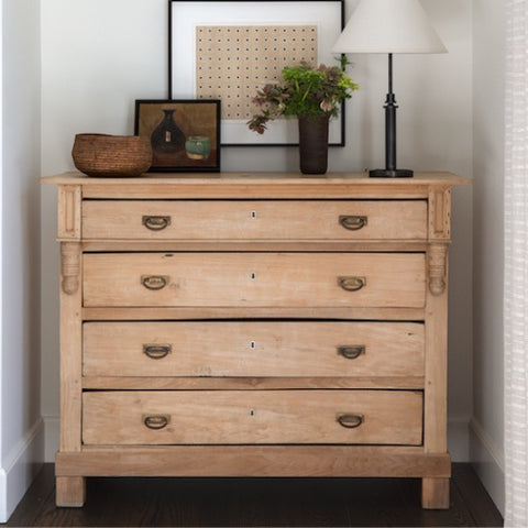 Wood Dress with Vintage Objects and Home Decor in Sonoma CA by FR Collection